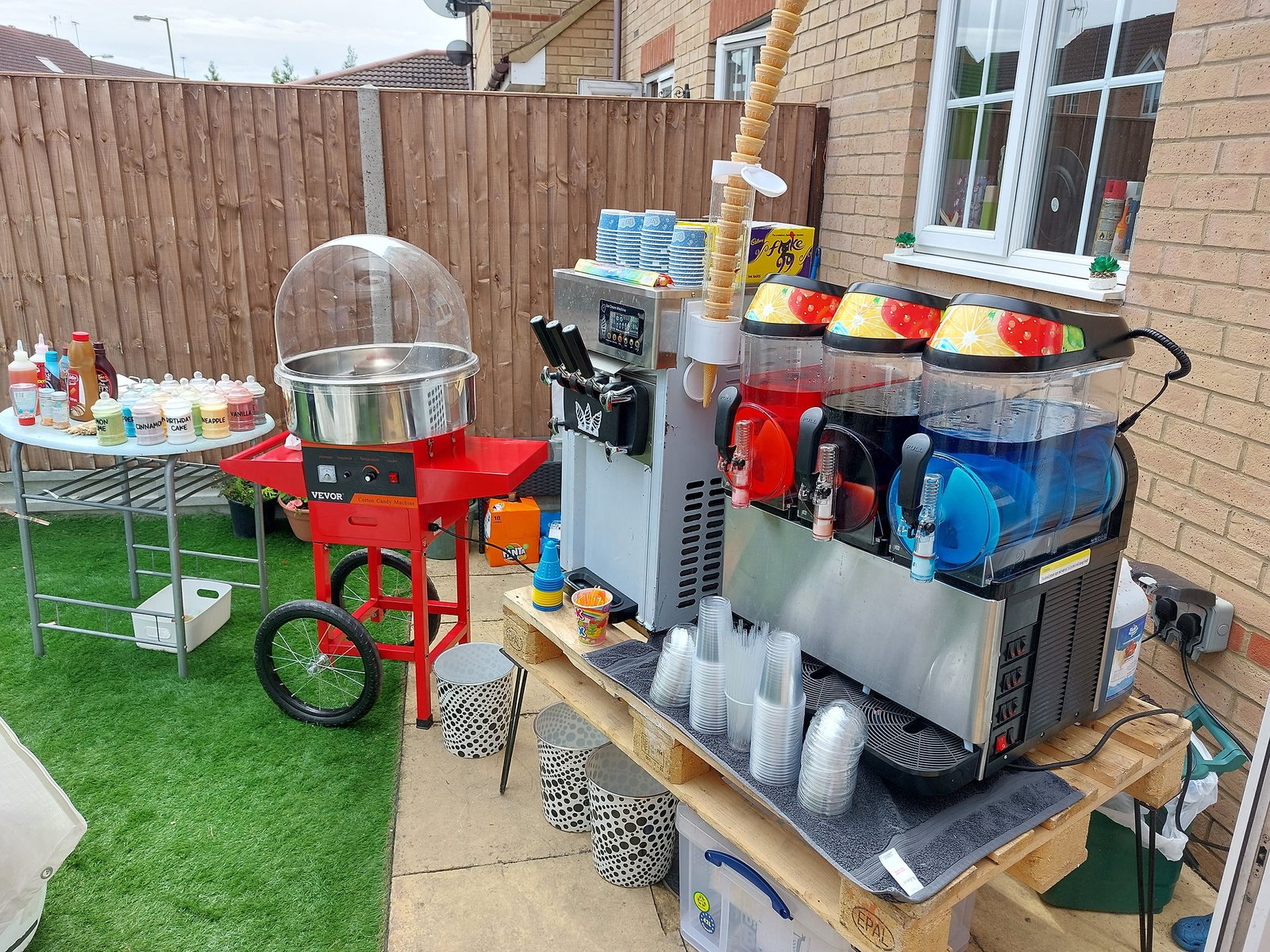 Sweet Cart and Grazing Tables