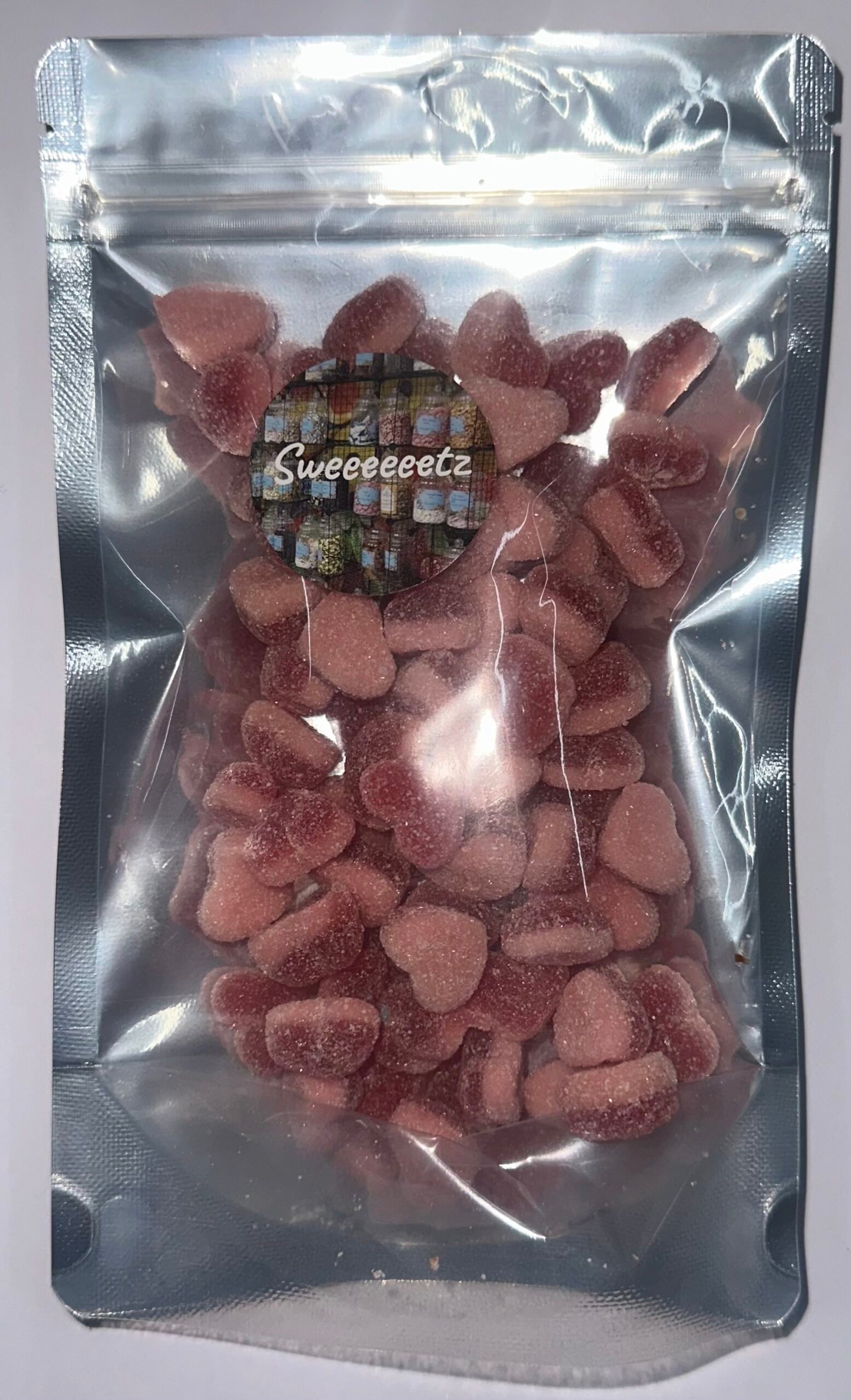 Fizzy Strawberry Hearts
