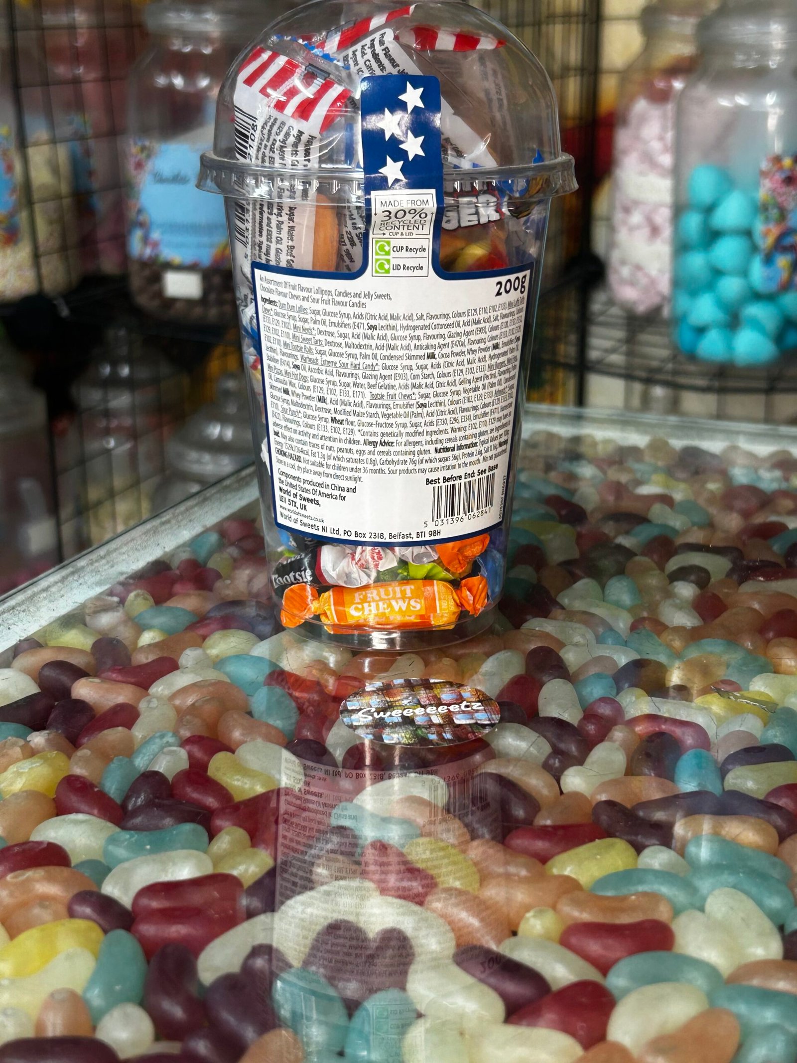 Sweet Taste Of The USA Candy Cup 200g - Image 2