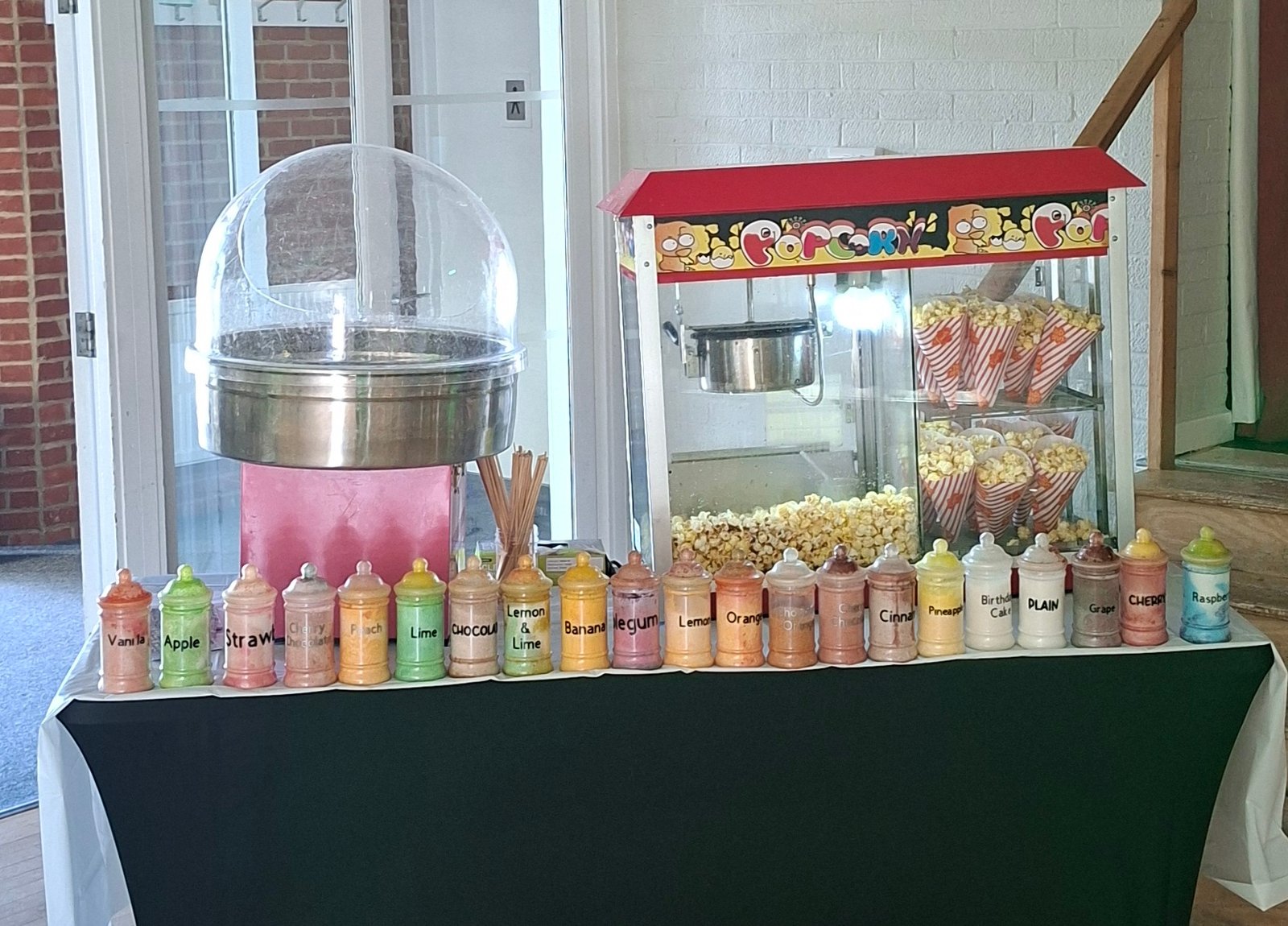 Candyfloss and Popcorn Combination Machine Hire