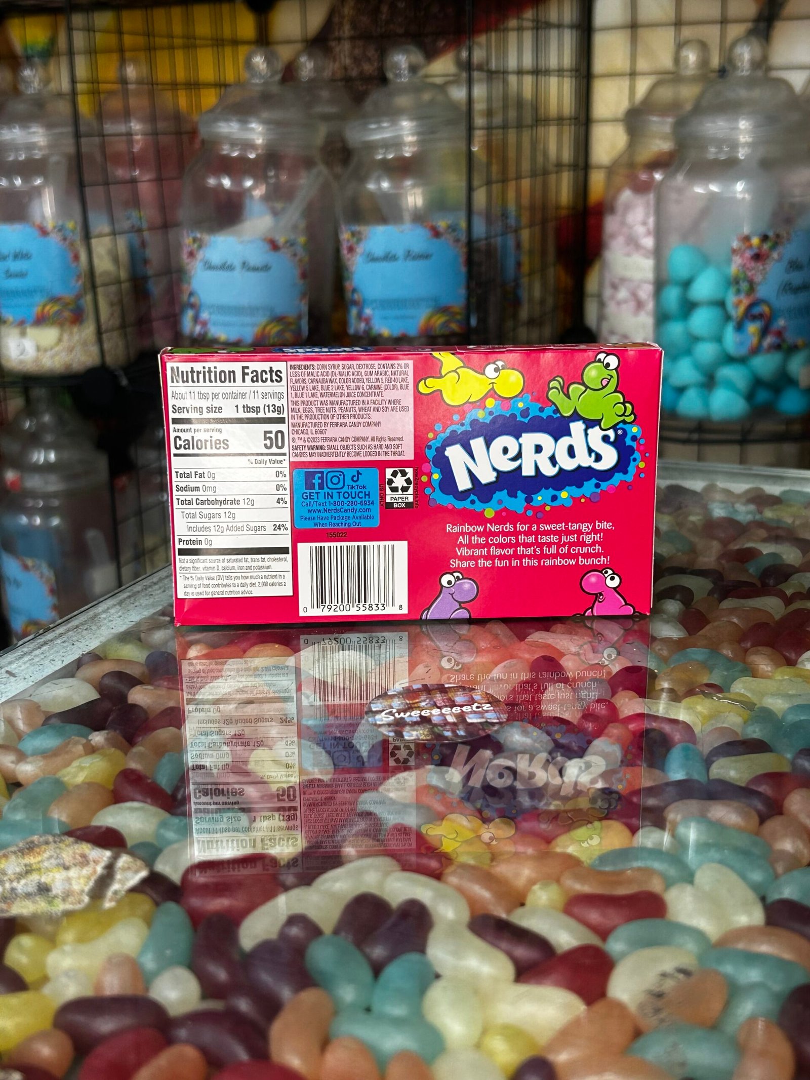 Nerds Candy Rainbow-141g - Image 2