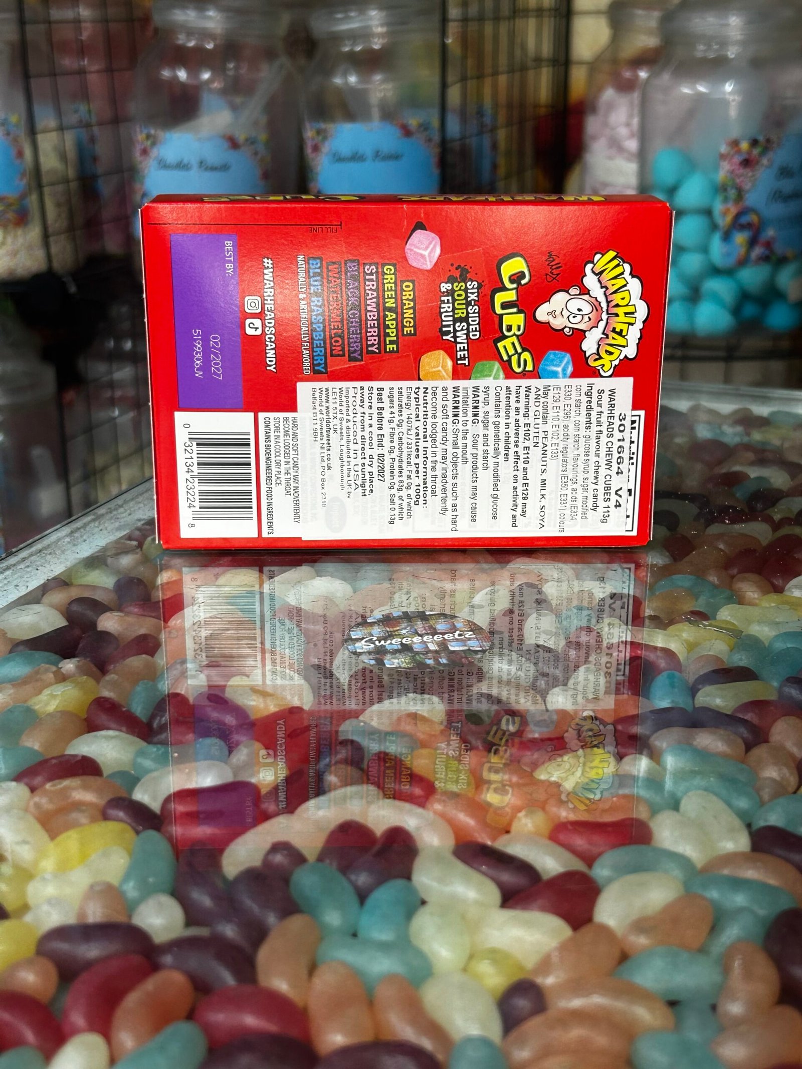 Warheads Cubes-113g - Image 2